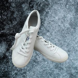 Rothy’s Lace Up Sneaker in Bright White sz 8